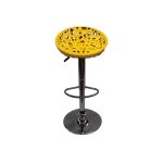 navar premium adjustable bar stool yellow dubai sharjah abu dhabi