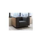 one seat wide square arm sofa black 1 Dubai Sharjah Abu Dhabi