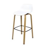 quality high bar stool white dubai sharjah abu dhabi
