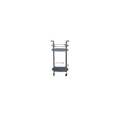 round serving trolley dark grey dubai sharjah abu dhabi