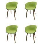 set of 4 chair green dubai sharjah abu dhabi