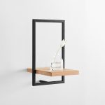 wall shelf wood metal 5 dubai sharjah abu dhabi