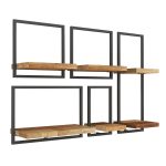 wall shelf wood metal 6 dubai sharjah abu dhabi
