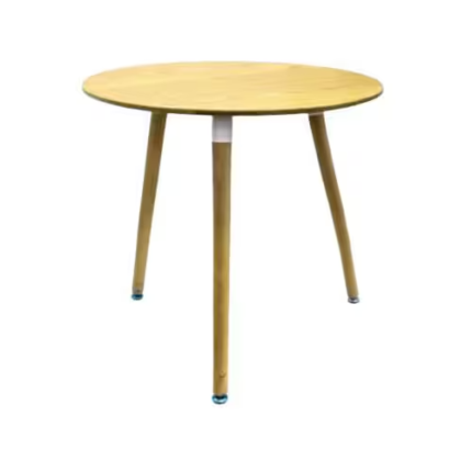 Wooden Round Dining Table 70cm Dubai Sharjah Abu Dhabi