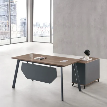 Writing Desk with Storage Cabinet dubai sharjah abu dhabi