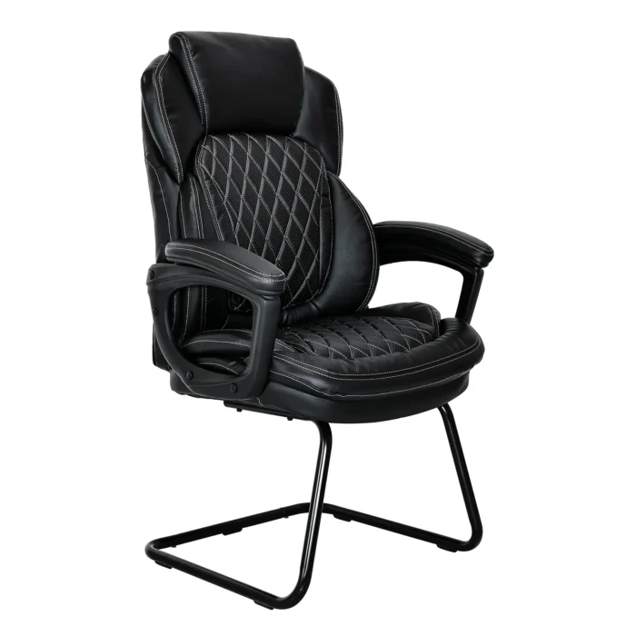 Comfort Visitor Chair, Black dubai sharjah abu dhabi