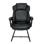 Comfort Visitor Chair, Black dubai sharjah abu dhabi