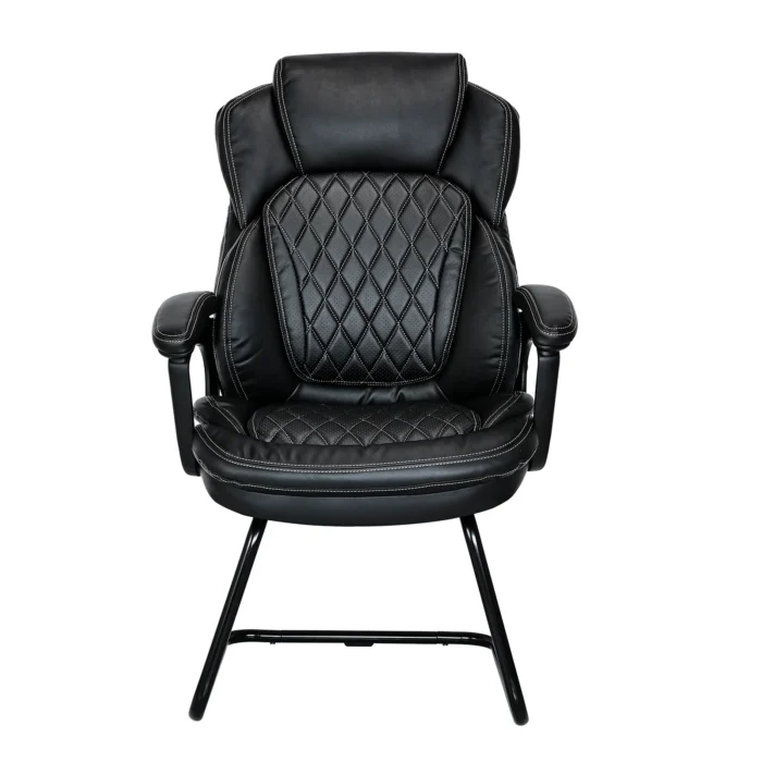 Comfort Visitor Chair, Black dubai sharjah abu dhabi