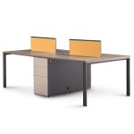 Kenzo4 Attached Drawers Workstation