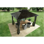 All Season Gazebo In Dubai With Mosquito Net Hardtop