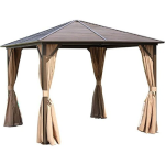 Aluminum Frame Hardtop Patio Gazebo
