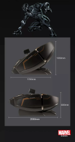 Black Panther Massage Chair