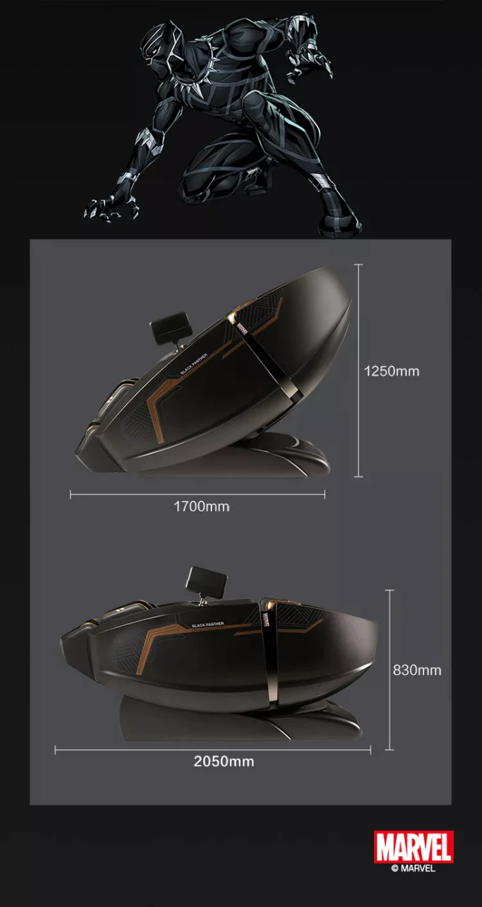 Black Panther Massage Chair