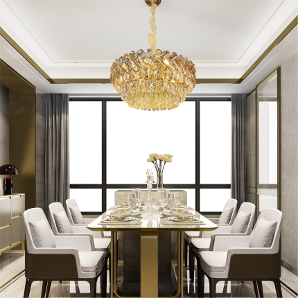 Crystal & Aluminium Chandeliers, Crystal Hanging Pendants