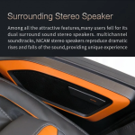 Deluxe Multi-Function Massage & Therapy Chair - Orange