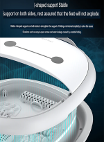 Foldable Foot Soak Bucket Automatic Heating Massager