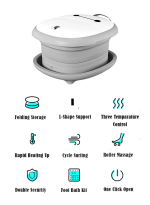 Foldable Foot Soak Bucket Automatic Heating Massager