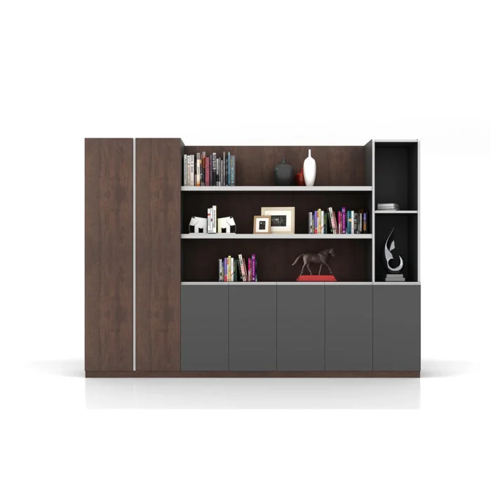 Siwalik Full Height 3 Shelf Bookcase - Image 2