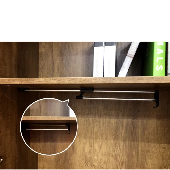 Siwalik Full Height 3 Shelf Bookcase - Image 3