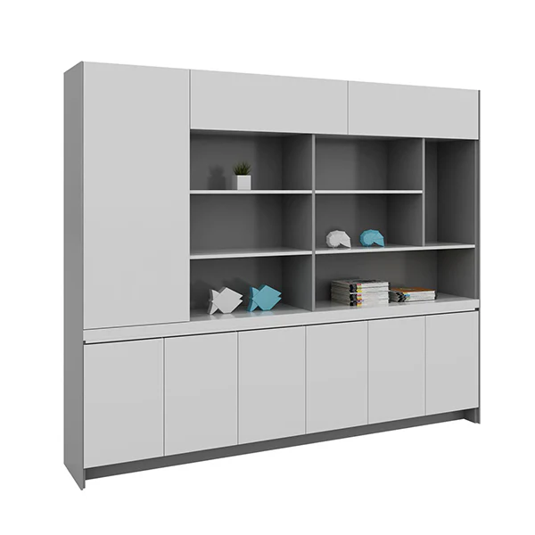 Campbell Full Height 3 Shelf Bookcase - Image 1