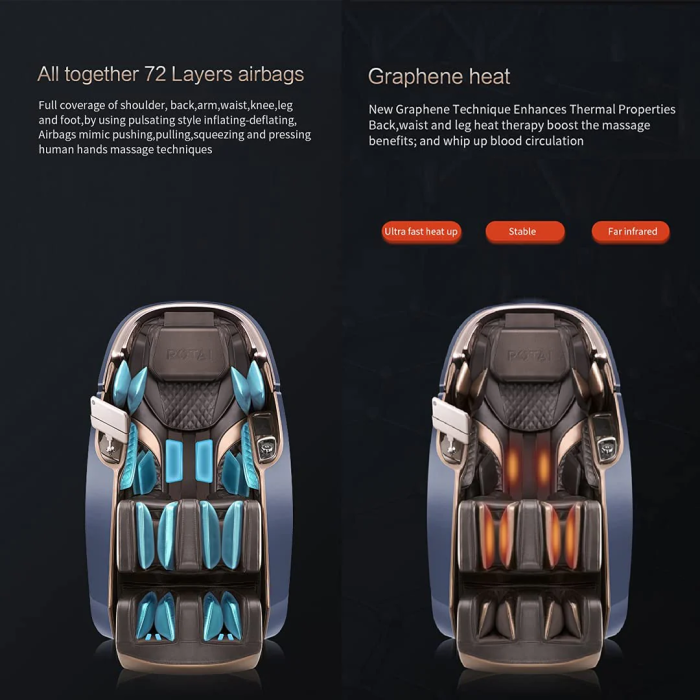 Gemini Massage Chair - Champagne