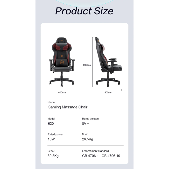 Marvel Gaming Massage Chair