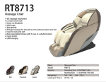 Multi Functional Massage Chair - Cream