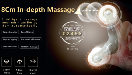 Multi Functional Massage Chair - Cream