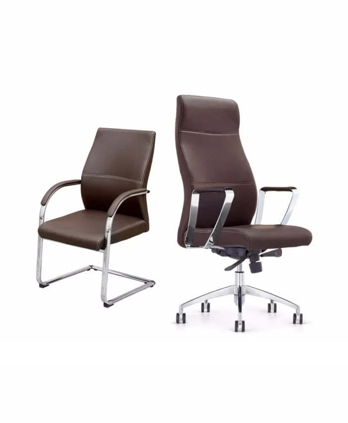 Navar Modern Office Chair Brown dubai sharjah abu dhabi