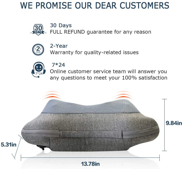 Neck And Shoulder Massage Pillow