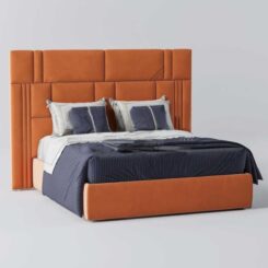 Nordic Style Modern bed dubai sharjah abu dhabi