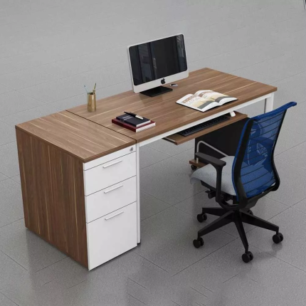 Office Working Table with Iron Legs 1 dubai sharjah abu dhabi