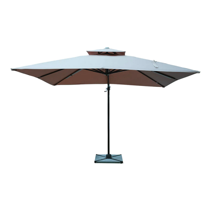 Outdoor Aluminum Parasol Umbrella - Beige