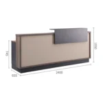 Rectangular Reception Desk - Image 3