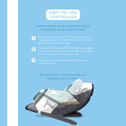Scirocco Massage Chair Blue 3 dubai sharjah abu dhabi