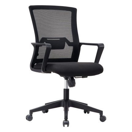 Navar Sliding Base Black Task Chair