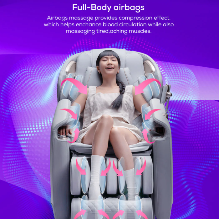 Smart Healthcare Massage Chair - Green