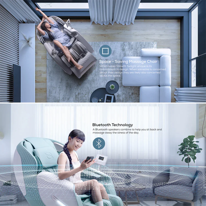 Smart Healthcare Massage Chair - Grey