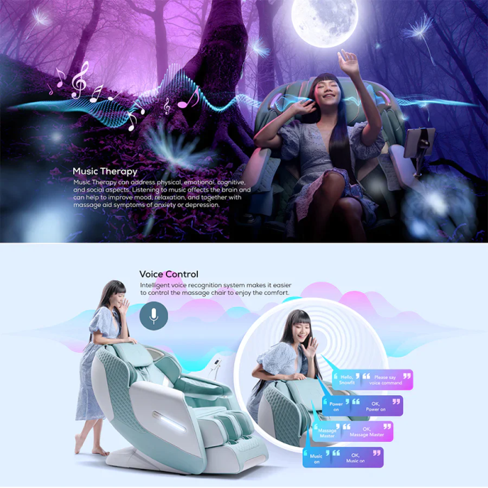 Smart Healthcare Massage Chair - Grey