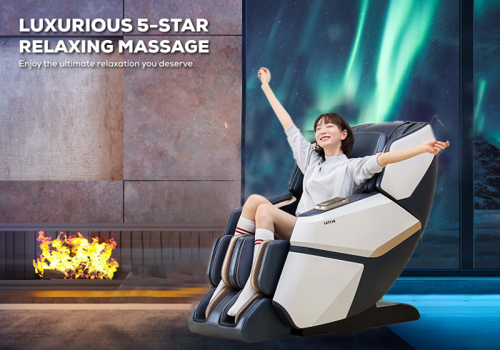 Smart Leisure Massage Chair - Dark Blue