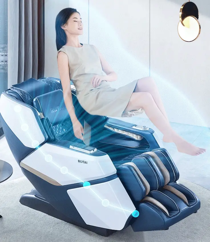 Smart Leisure Massage Chair - Dark Blue
