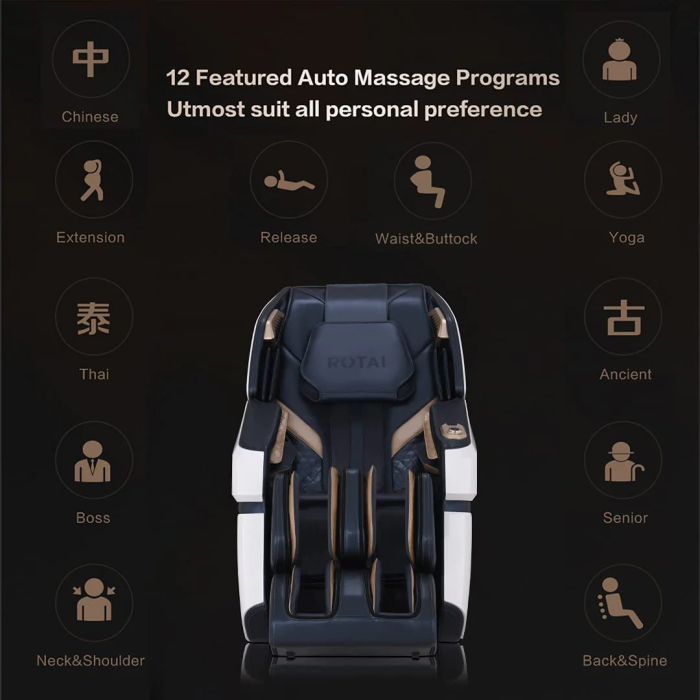 Smart Leisure Massage Chair - Dark Blue