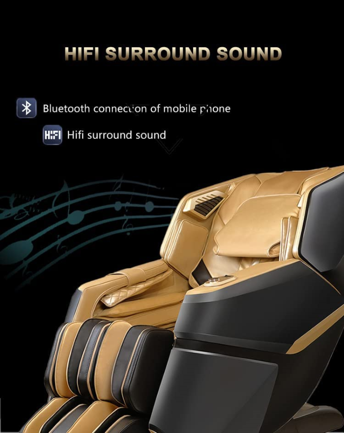 Smart Leisure Massage Chair - Gold