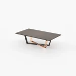 alison brown veneer matte dining table 1 dubai sharjah abu dhabi