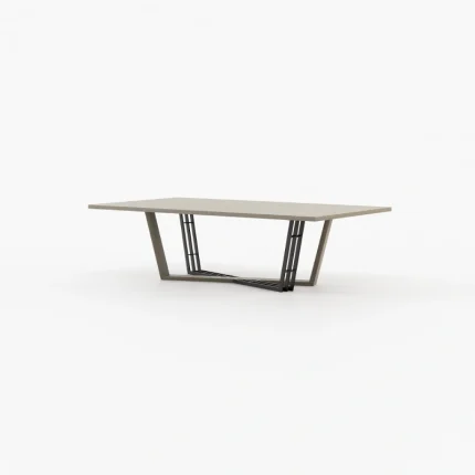 alison oak veneer matte dining table 1 dubai sharjah abu dhabi
