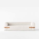 Alexa White Sleeper Sofa