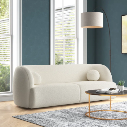 ashunta boucle sofa 2 dubai sharjah abu dhabi