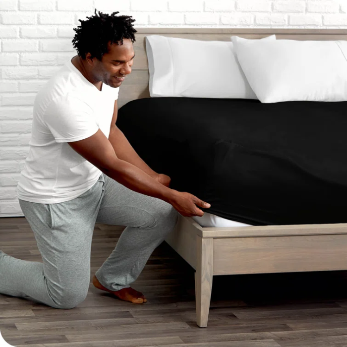 black fitted sheet 3 dubai sharjah abu dhabi