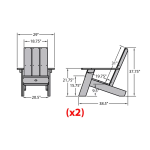 byrnes 3 outdoor adirondack chair set of two dubai sharjah abu dhabi