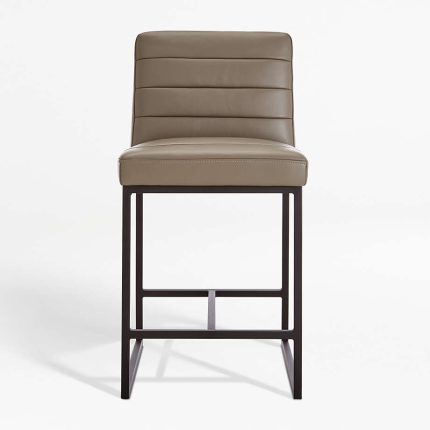 channel leather counter stool 1 dubai sharjah abu dhabi